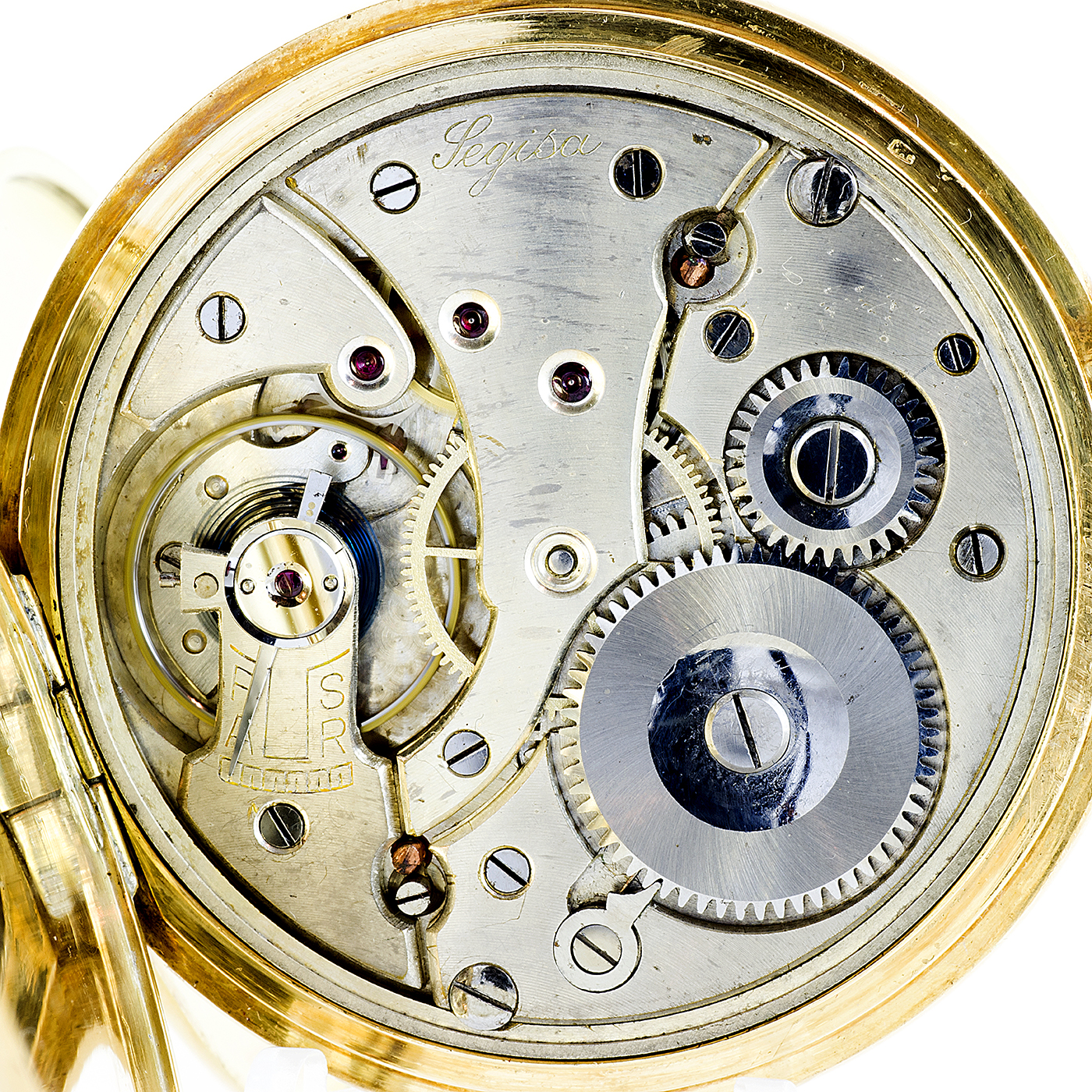 Segisa (Sevilla) - reloj de bolsillo - saboneta y remontoir.Oro 18k. ca. 1900