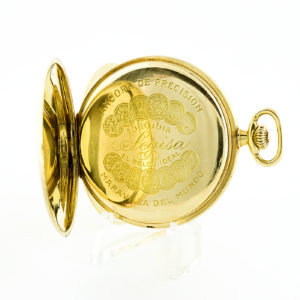 Segisa (Sevilla) - reloj de bolsillo - saboneta y remontoir.Oro 18k. ca. 1900