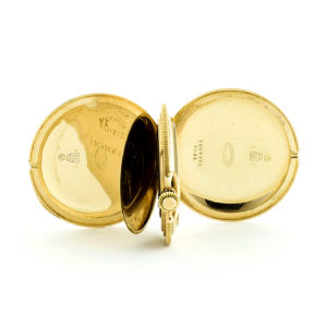 Tavannes Watch Company. Reloj de bolsillo, saboneta y remontoir. Ca. 1915.