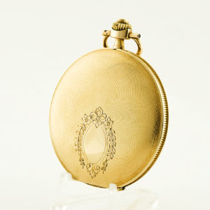Tavannes Watch Company. Reloj de bolsillo, saboneta y remontoir. Ca. 1915.