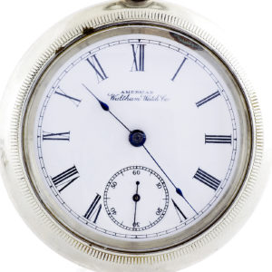 AMERICAN WALTHAM COMPANY (USA). Reloj de Bolsillo para caballero, Lepine y remontoir. Ca. 1900.