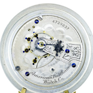 AMERICAN WALTHAM COMPANY (USA). Reloj de Bolsillo para caballero, Lepine y remontoir. Ca. 1900.