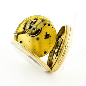 Andrew Aitken Greenoch. Reloj de Bolsillo-Colgar para señora, lepine. Londres, 1876. Oro 18k.