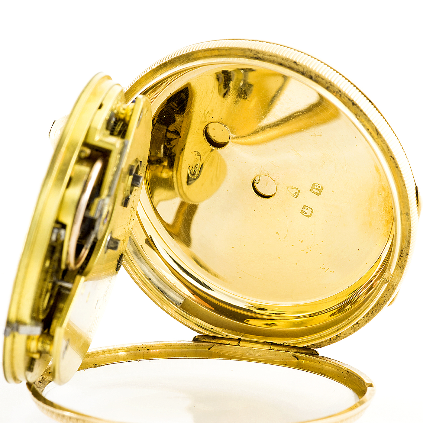 Andrew Aitken Greenoch. Reloj de Bolsillo-Colgar para señora, lepine. Londres, 1876. Oro 18k. Andrew Aitken Greenoch. Reloj de Bolsillo-Colgar para señora, lepine. Londres, 1876. Oro 18k.