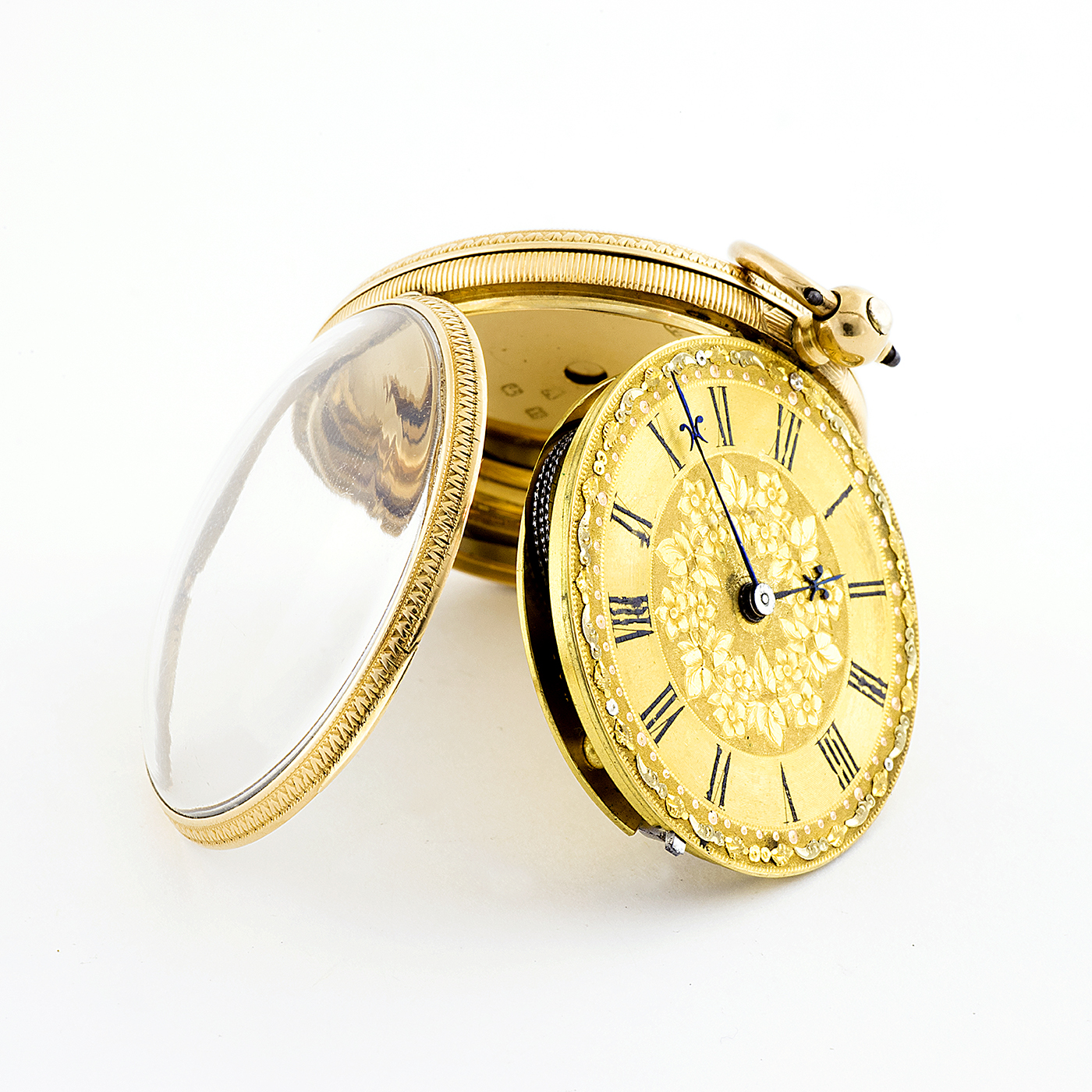 Andrew Aitken Greenoch. Reloj de Bolsillo-Colgar para señora, lepine. Londres, 1876. Oro 18k. Andrew Aitken Greenoch. Reloj de Bolsillo-Colgar para señora, lepine. Londres, 1876. Oro 18k.