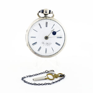 BERTHOUD (París). Reloj de bolsillo Verge Fusee. Siglo XVIII.