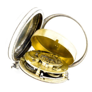 BERTHOUD (París). Reloj de bolsillo Verge Fusee. Siglo XVIII.