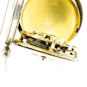 BERTHOUD (París). Reloj de bolsillo Verge Fusee. Siglo XVIII.