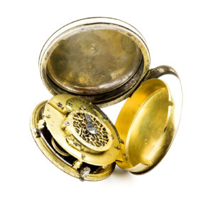 BERTHOUD (París). Reloj de bolsillo Verge Fusee. Siglo XVIII.