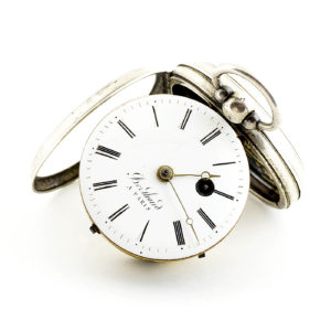 BERTHOUD (París). Reloj de bolsillo Verge Fusee. Siglo XVIII.