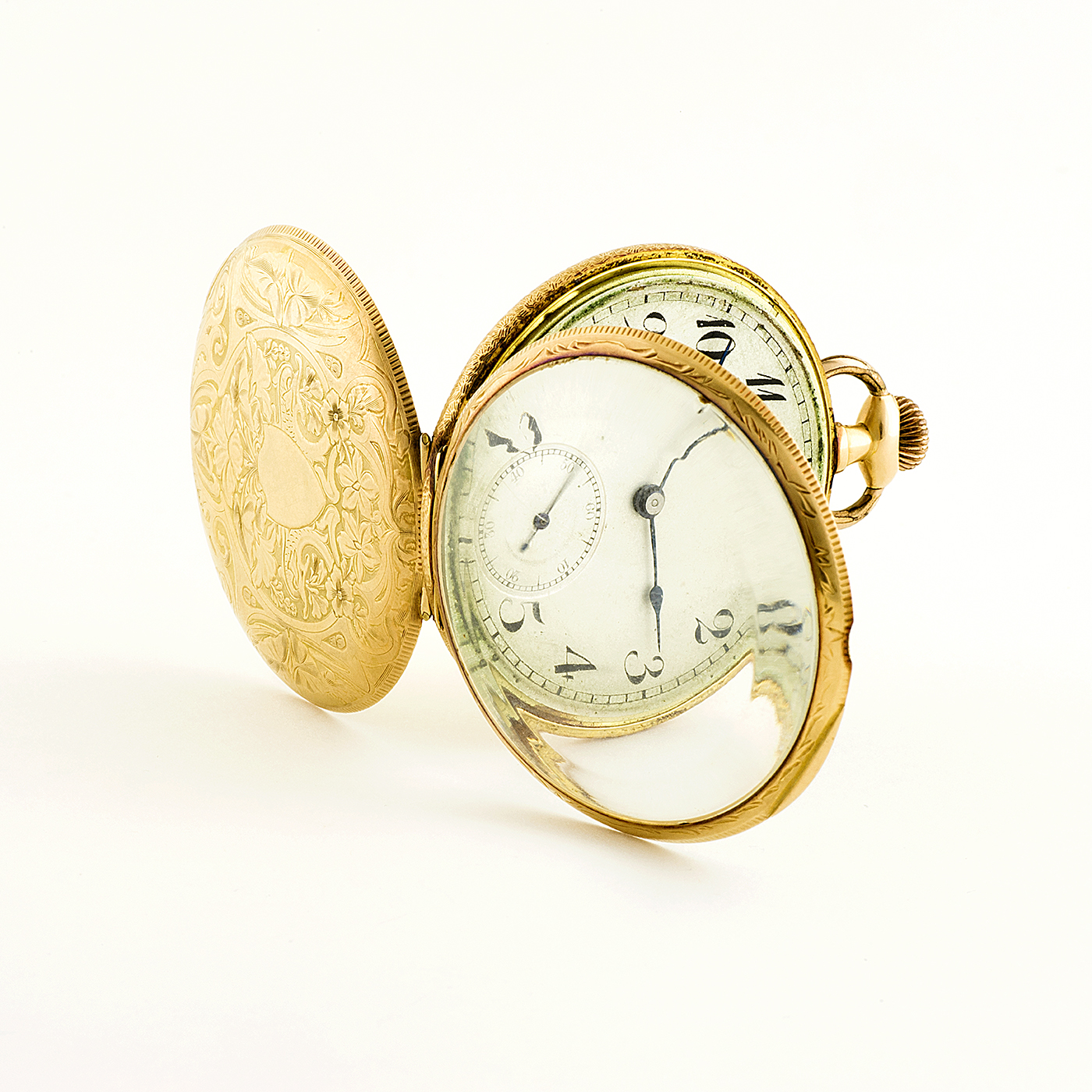 C. Coppél. Suiza. Reloj de bolsillo, lepine y remontoir. Pps. Siglo XX. Oro 18k. C. Coppél. Suiza. Reloj de bolsillo, lepine y remontoir. Pps. Siglo XX. Oro 18k.
