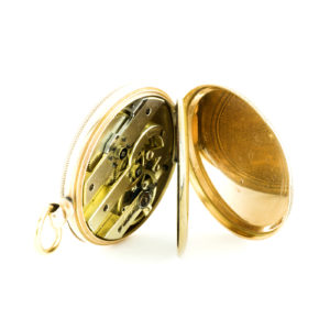 COMPAZIEU a Montpellier. F. JEUNET. Reloj de bolsillo, Lepine. Ca. 1890. Oro 18k.