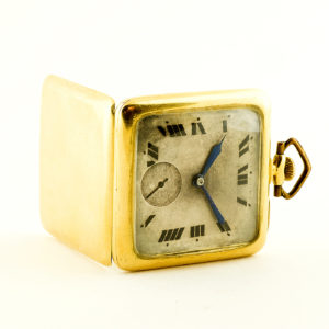 Covani e Hijo (Suiza). Reloj de Bolsillo-colgar, lepine y remontoir. Circa 1900. Oro 18k.