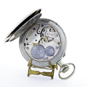 DOXA. Reloj erótico de bolsillo. AUTOMATÓN. Año Ca. 1906. Gran Tamaño.