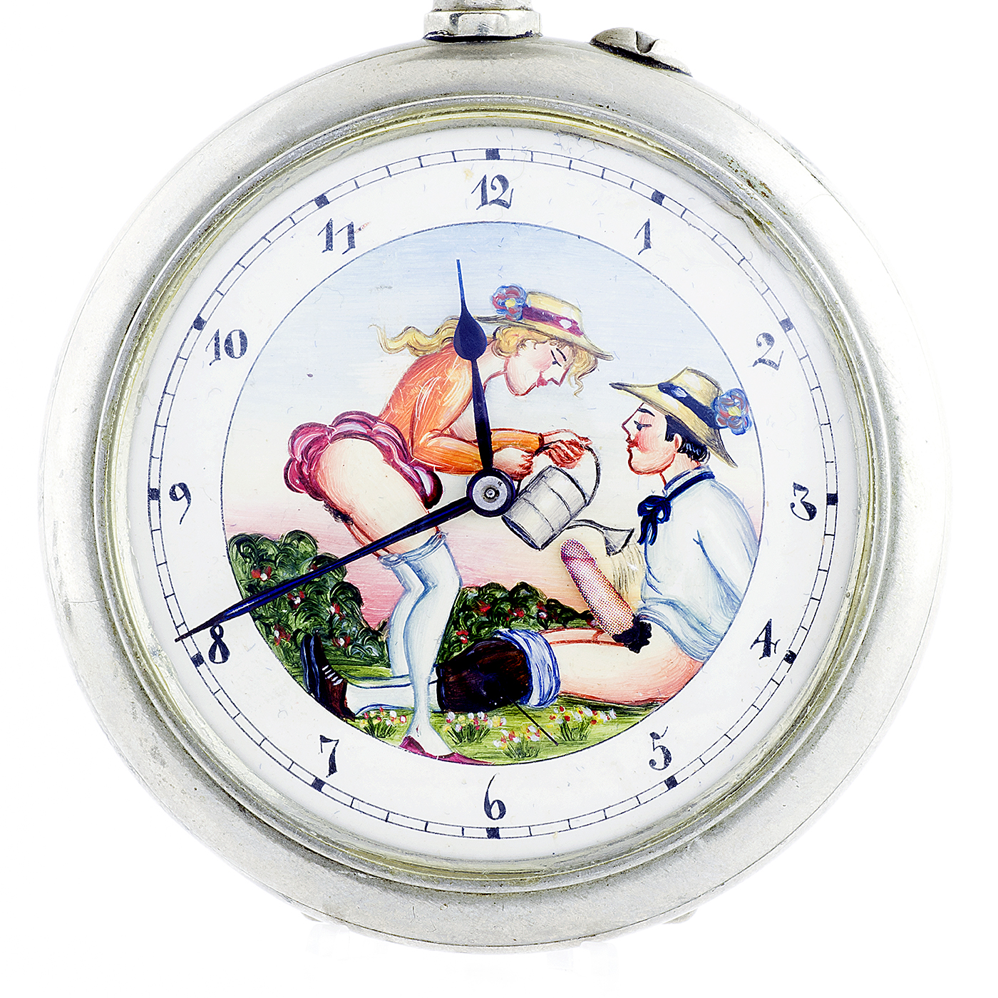 DOXA. Reloj erótico de bolsillo. AUTOMATÓN. Año Ca. 1906. Gran Tamaño. DOXA. Reloj erótico de bolsillo. AUTOMATÓN. Año Ca. 1906. Gran Tamaño.