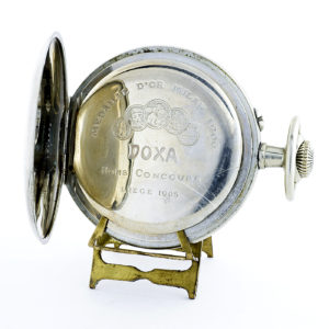 DOXA. Reloj erótico de bolsillo. AUTOMATÓN. Año Ca. 1906. Gran Tamaño.