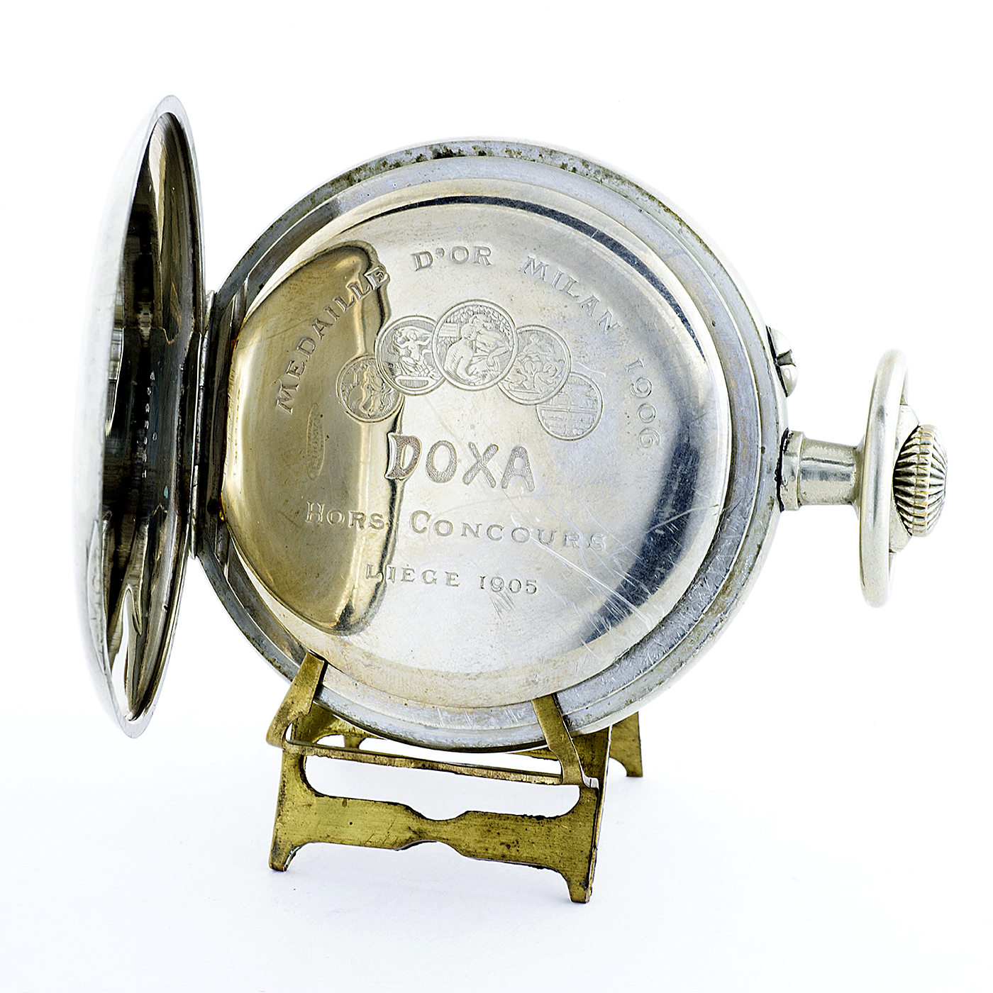 DOXA. Reloj erótico de bolsillo. AUTOMATÓN. Año Ca. 1906. Gran Tamaño. DOXA. Reloj erótico de bolsillo. AUTOMATÓN. Año Ca. 1906. Gran Tamaño.