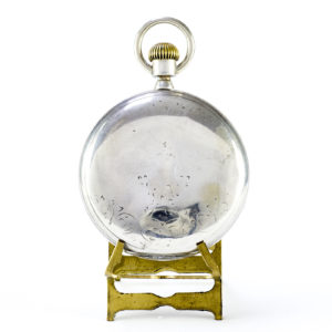 DROZ & PERRET. Reloj de Bolsillo, saboneta y remontoir. St. Imier, Suiza, ca. 1880.