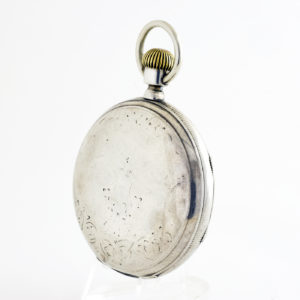 DROZ & PERRET. Reloj de Bolsillo, saboneta y remontoir. St. Imier, Suiza, ca. 1880.