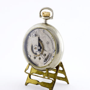 Elgin National Watch Company. Reloj de bolsillo, lepine y remontoir. Ca. 1912