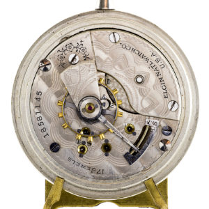 Elgin National Watch Company. Reloj de bolsillo, lepine y remontoir. Ca. 1912