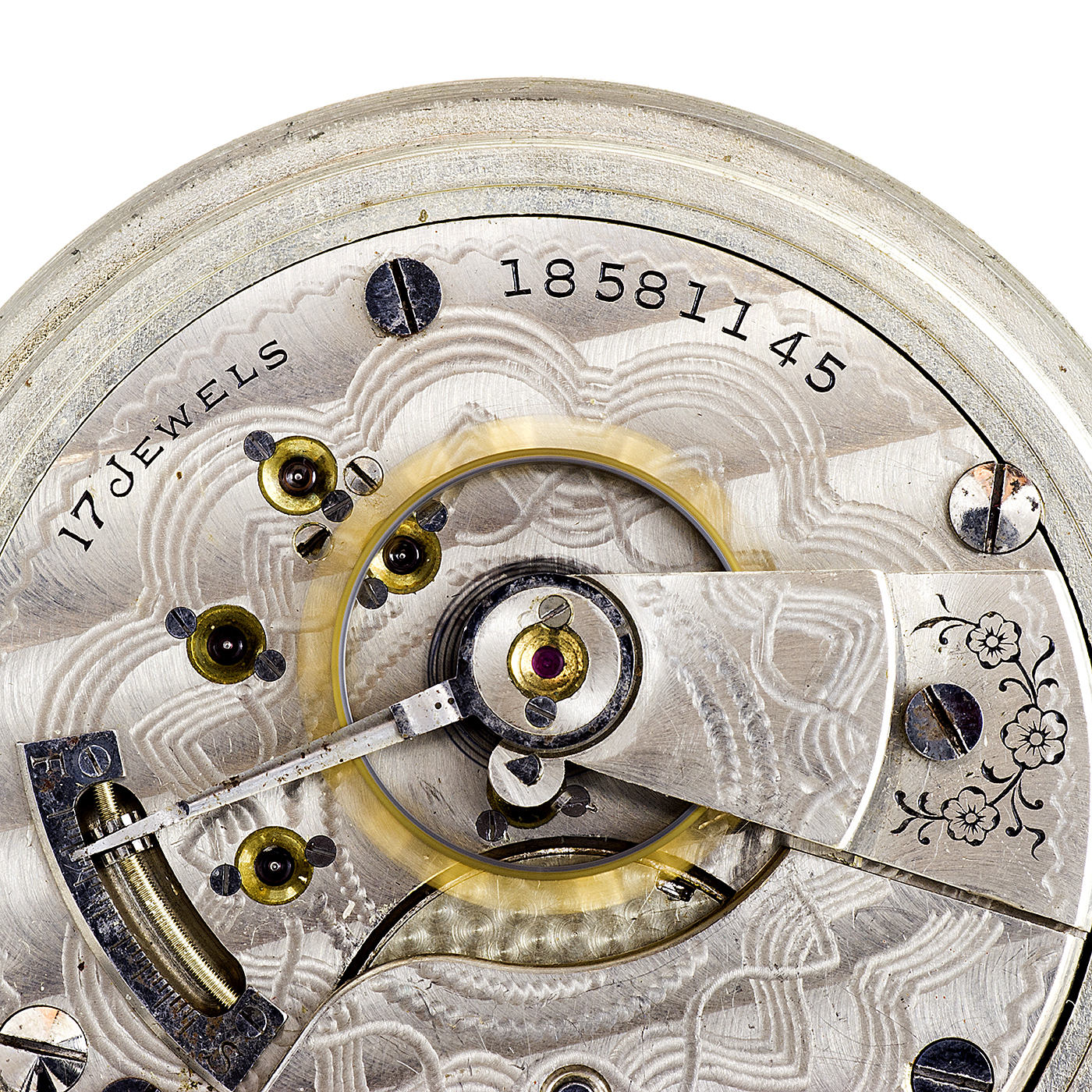 Elgin National Watch Company. Reloj de bolsillo, lepine y remontoir. Ca. 1912 Elgin National Watch Company. Reloj de bolsillo, lepine y remontoir. Ca. 1912