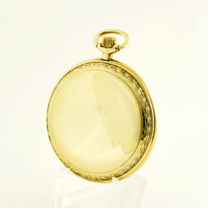 ELGIN Natl. Watch Co. (USA). Reloj de bolsillo para caballero, Lepine y remontoir. Ca. 1921 Oro 14k.
