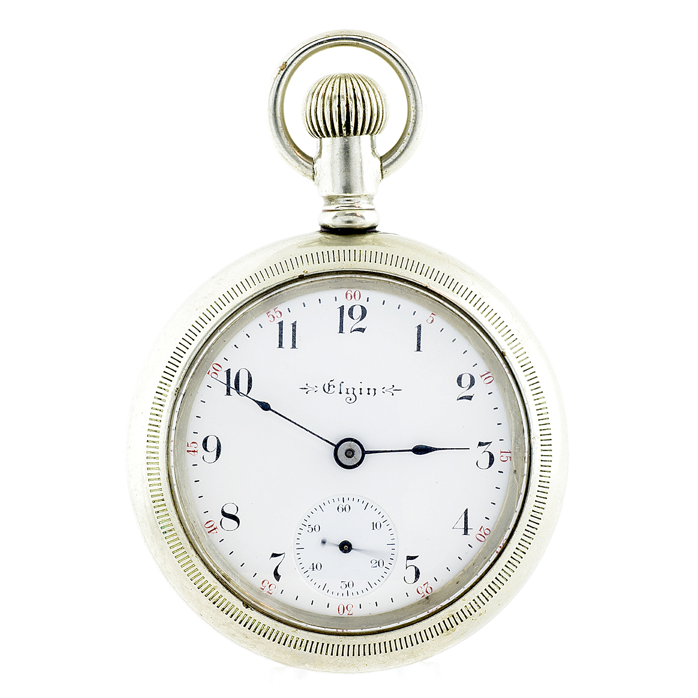 ELGIN NATL WATCH COMPANY (USA). Reloj de Bolsillo para caballero, Lepine y remontoir. Ca. 1921.