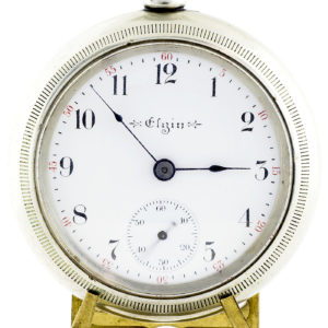 ELGIN NATL WATCH COMPANY (USA). Reloj de Bolsillo para caballero, Lepine y remontoir. Ca. 1921.