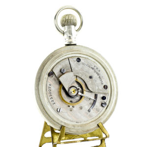 ELGIN NATL WATCH COMPANY (USA). Reloj de Bolsillo para caballero, Lepine y remontoir. Ca. 1921.