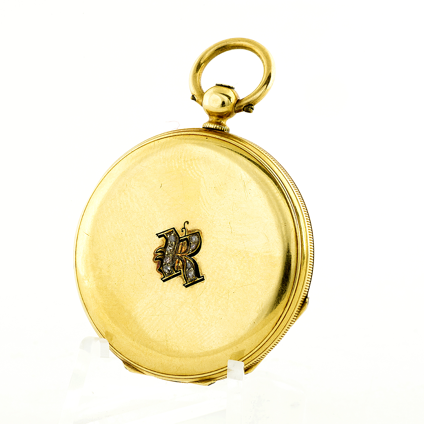 Eugene Bornand. Reloj de bolsillo - colgar, lepine. Siglo XIX. Oro 18k. Eugene Bornand. Reloj de bolsillo - colgar, lepine. Siglo XIX. Oro 18k.