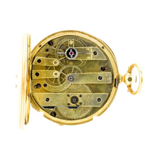 Eugene Bornand. Reloj de bolsillo - colgar, lepine. Siglo XIX. Oro 18k.