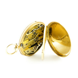 Eugene Bornand. Reloj de bolsillo - colgar, lepine. Siglo XIX. Oro 18k.
