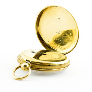 Eugene Bornand. Reloj de bolsillo - colgar, lepine. Siglo XIX. Oro 18k.