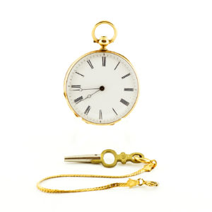 Eugene Bornand. Reloj de bolsillo - colgar, lepine. Siglo XIX. Oro 18k.
