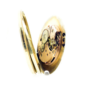Exactus. Reloj de Bolsillo-Colgar para caballero, lepine y remontoir. Suiza, Ca. 120-1930. Oro 18k.