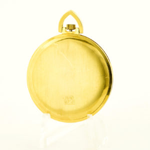 Exactus. Reloj de Bolsillo-Colgar para caballero, lepine y remontoir. Suiza, Ca. 120-1930. Oro 18k.