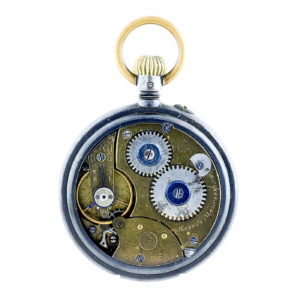 F. Bachschmid. Reloj de Bolsillo para caballero, lepine y remontoir. CA. 1900-1910