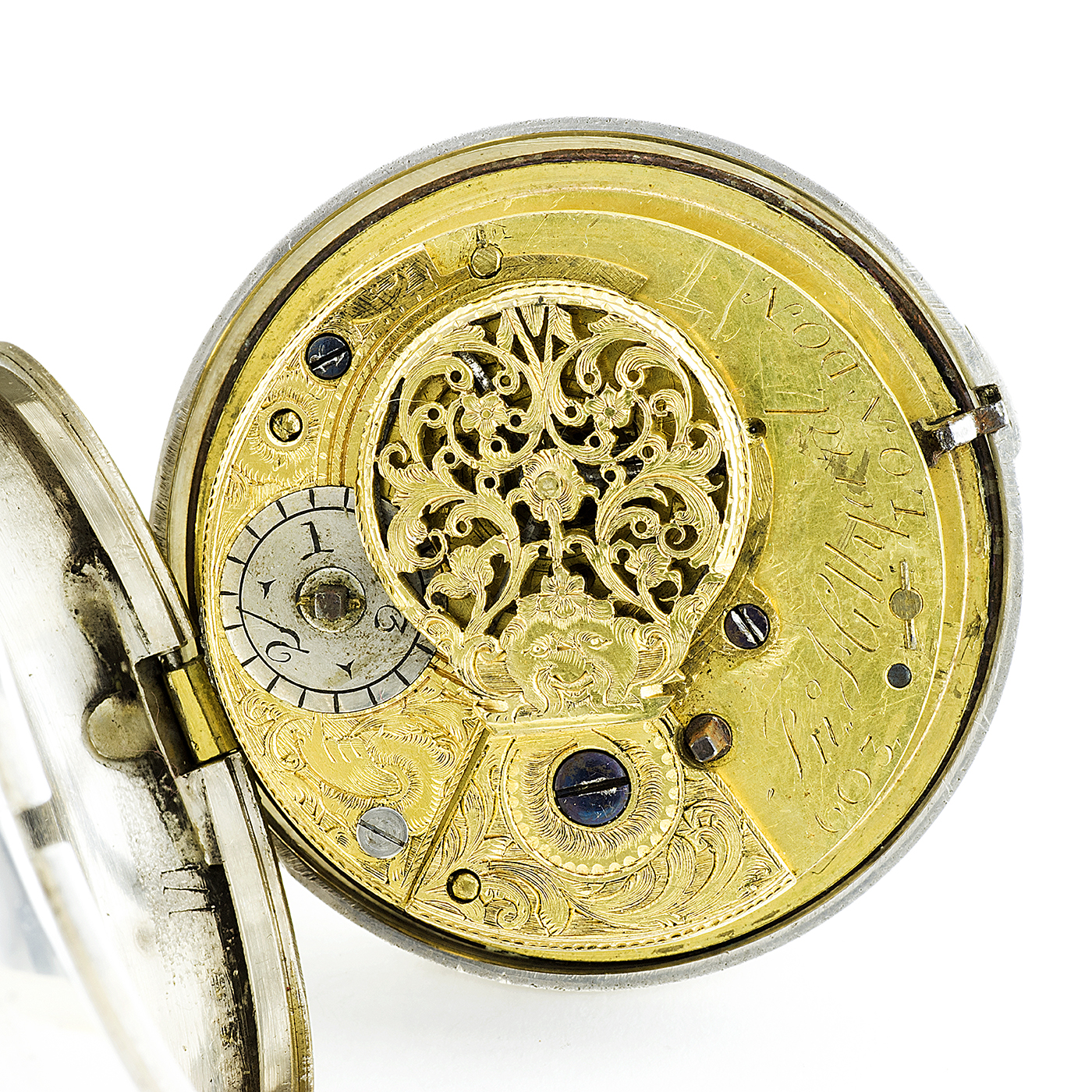 F. HILLYANL (London). Reloj de Bolsillo en PLata de Ley, para Caballero, Lepine, Verge Fuseé (catalino). Londres F. HILLYANL (London). Reloj de Bolsillo en PLata de Ley, para Caballero, Lepine, Verge Fuseé (catalino). Londres