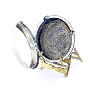 F. HILLYANL (London). Reloj de Bolsillo en PLata de Ley, para Caballero, Lepine, Verge Fuseé (catalino). Londres
