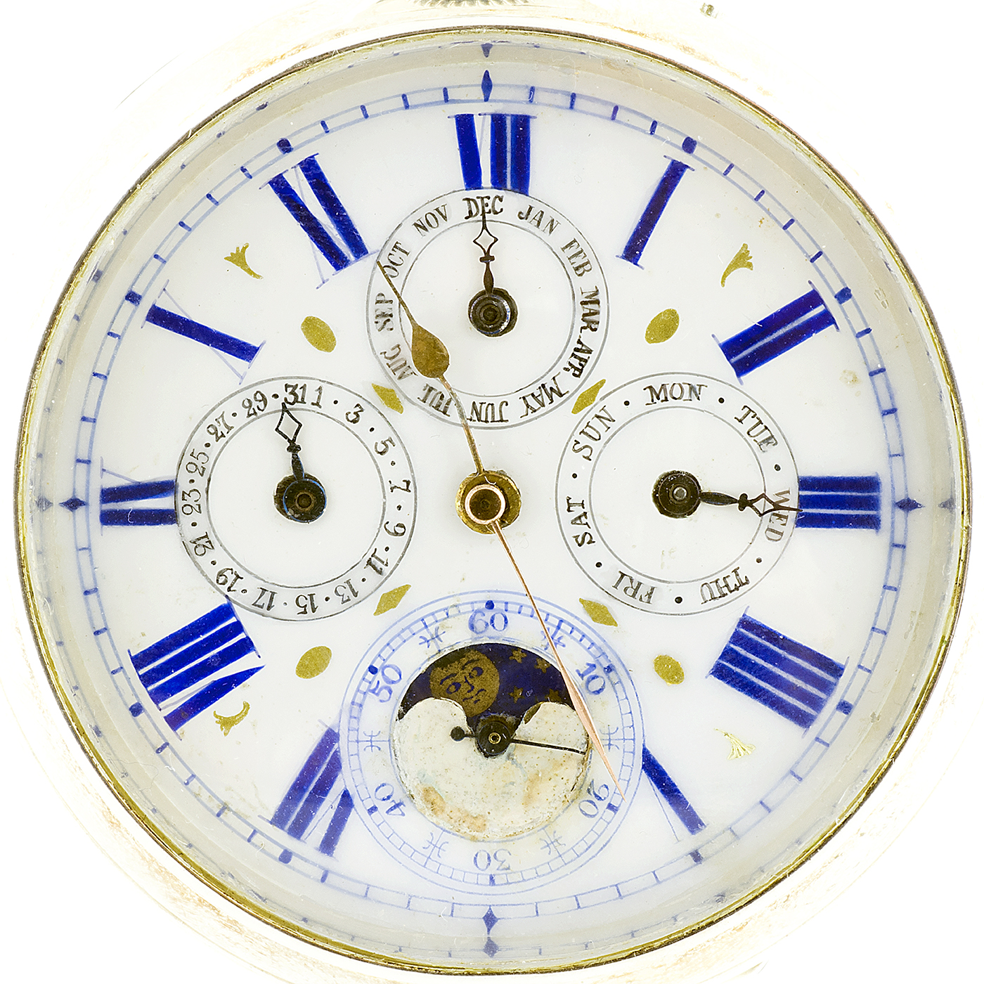 Fabricación suiza. Reloj de Bolsillo-Sobremesa Múltiple, lepine y remontoir. Circa 1890. Fabricación suiza. Reloj de Bolsillo-Sobremesa Múltiple, lepine y remontoir. Circa 1890.