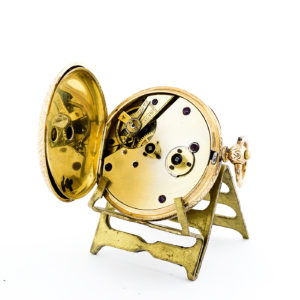 Fabricante Suizo. Reloj de Bolsillo, lepine. Ca. 1890. Oro 18k.