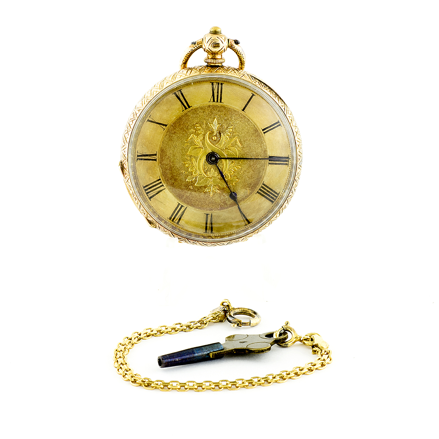 Fabricante Suizo. Reloj de Bolsillo, lepine. Ca. 1890. Oro 18k. Fabricante Suizo. Reloj de Bolsillo, lepine. Ca. 1890. Oro 18k.