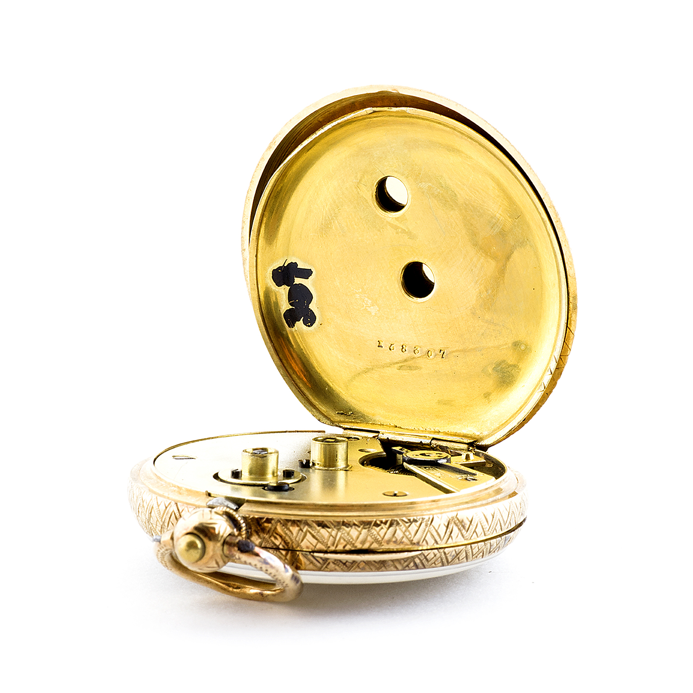 Fabricante Suizo. Reloj de Bolsillo, lepine. Ca. 1890. Oro 18k. Fabricante Suizo. Reloj de Bolsillo, lepine. Ca. 1890. Oro 18k.