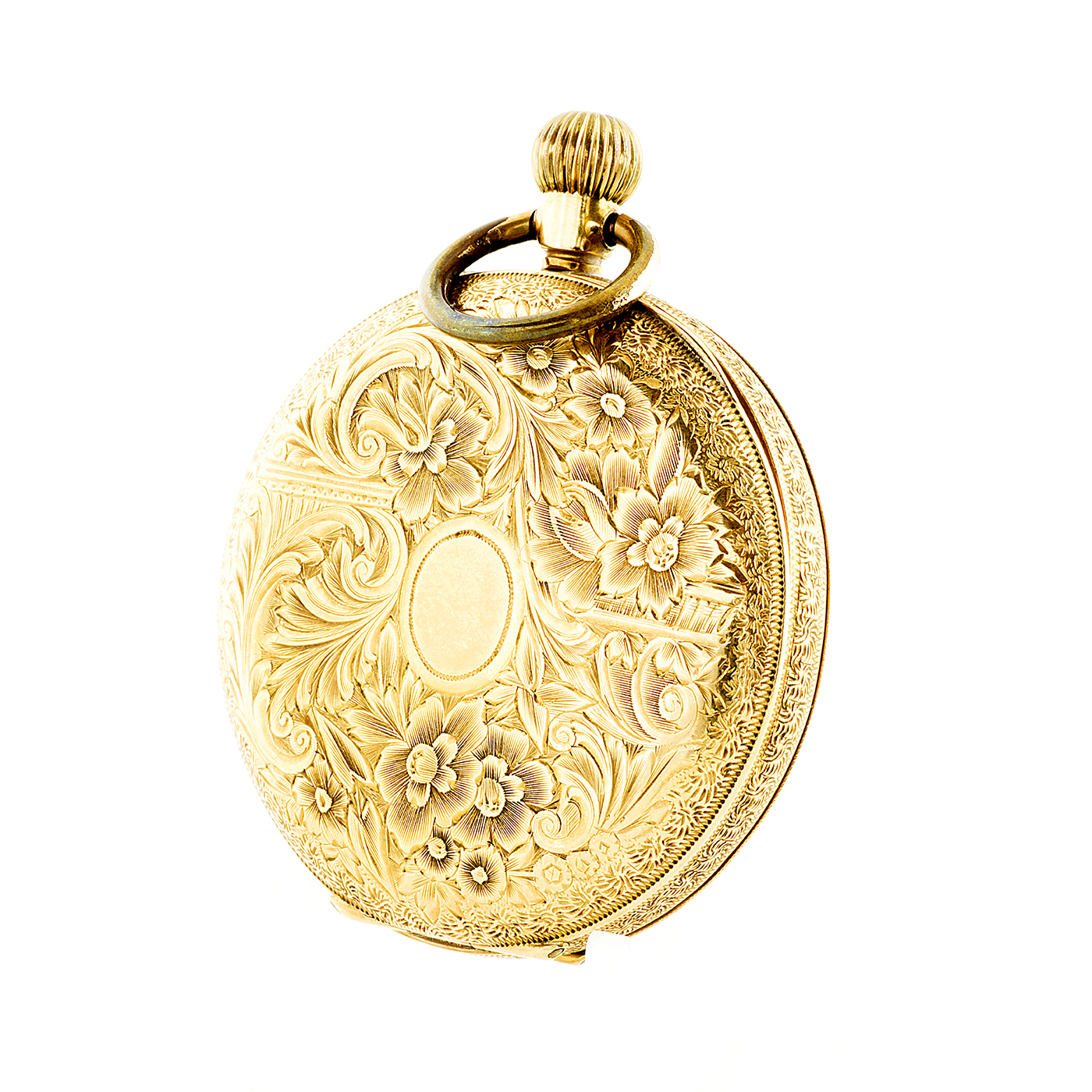 Fabricante Suizo. Reloj de colgar, Lepine y Remontoir. Oro 18k. Ca. 1880 Fabricante Suizo. Reloj de colgar, Lepine y Remontoir. Oro 18k. Ca. 1880