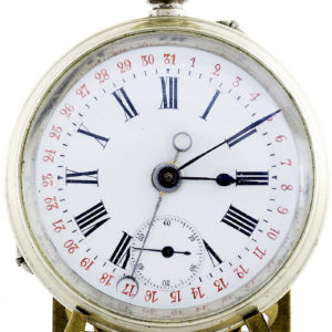 Fortuna. Reloj Calendario de Bolsillo para hombre, Lepine y Remontoir. Ca. 1900-1905