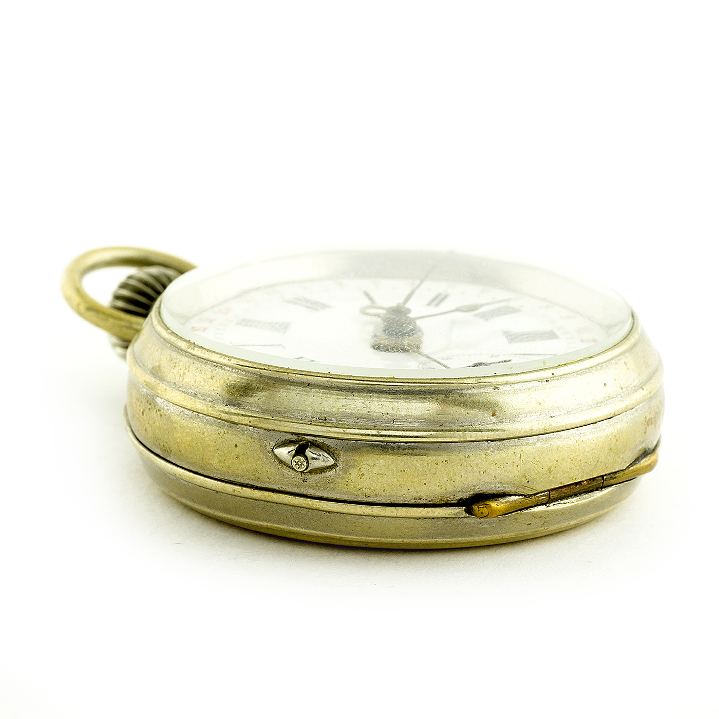 Fortuna. Reloj Calendario de Bolsillo para hombre, Lepine y Remontoir. Ca. 1900-1905 Fortuna. Reloj Calendario de Bolsillo para hombre, Lepine y Remontoir. Ca. 1900-1905