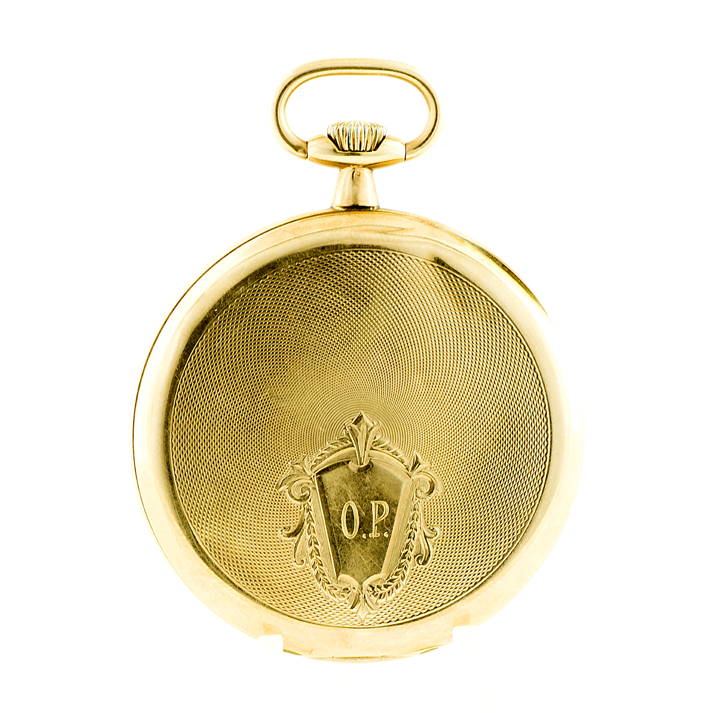 GRAZIOSA. Reloj de bolsillo para caballero, Lepine y remontoir. Pps. siglo xx. Oro 14k. GRAZIOSA. Reloj de bolsillo para caballero, Lepine y remontoir. Pps. siglo xx. Oro 14k.