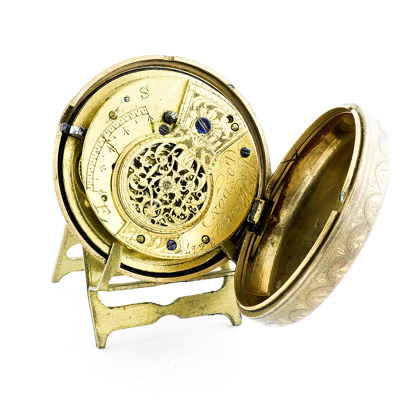H. HARVEY (Londres). (B.Loomes, pág. 104). Reloj de Bolsillo para caballero, Lepine, Verge Fuseé (catalino). Ca. 1835. H. HARVEY (Londres). (B.Loomes, pág. 104). Reloj de Bolsillo para caballero, Lepine, Verge Fuseé (catalino). Ca. 1835.