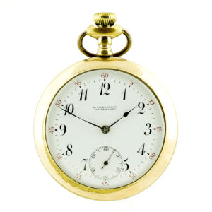 H. RICHARDSON (INGERSOLL-Ontario). Reloj de bolsillo para caballero, Lepine y remontoir. Ca. 1890